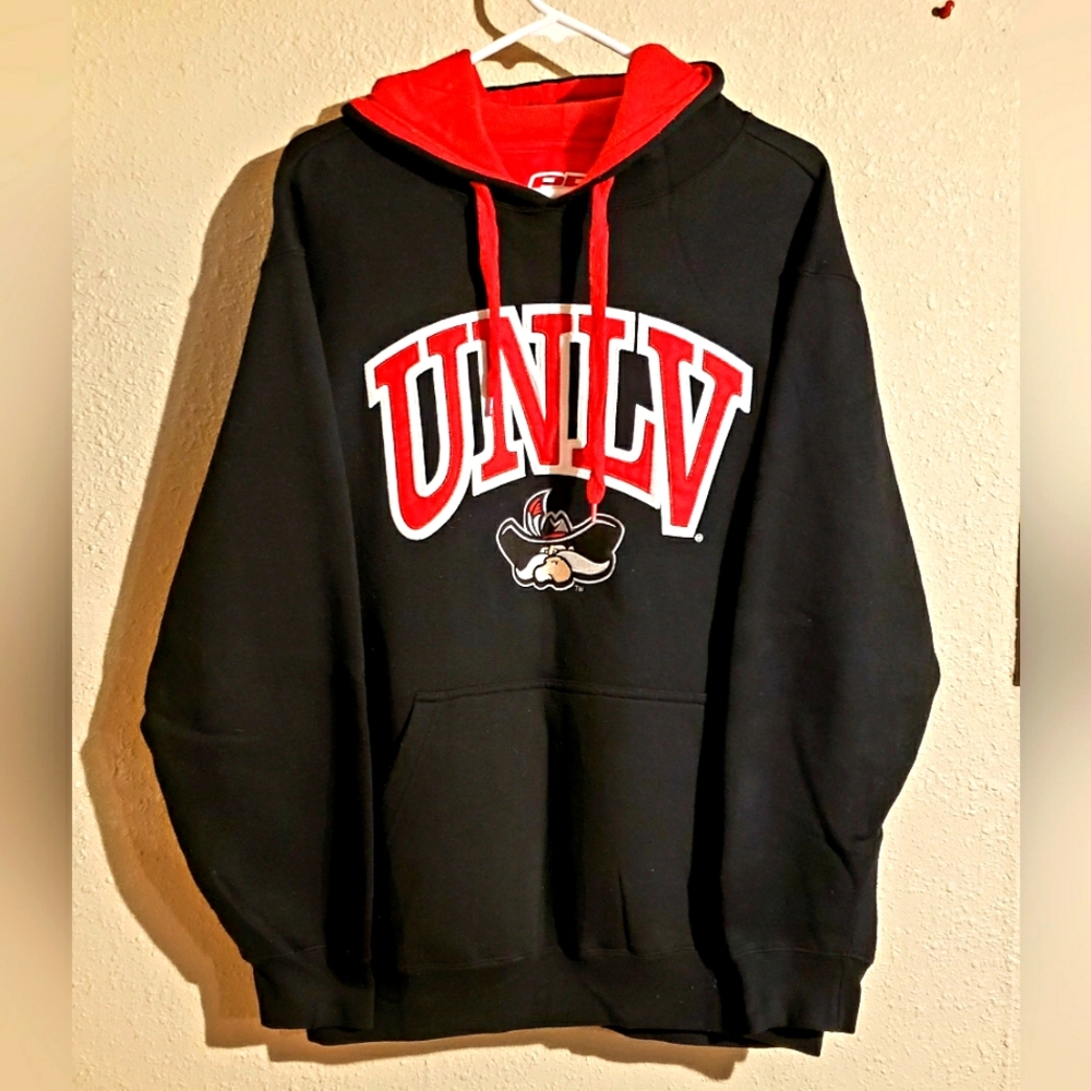 NCAA UNLV Rebels Stitched Hoodie Jacket Size Medium